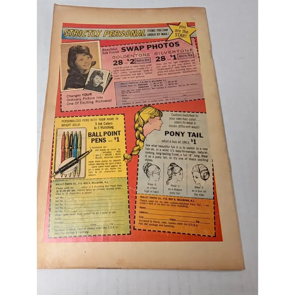 Vintage teen-age love comic magazine march #52